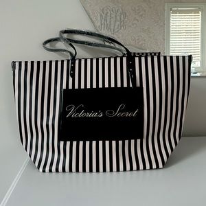 Victoria’s Secret striped beach bag